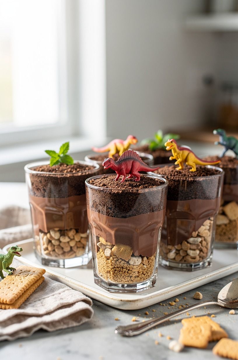 Which Dinosaur Dirt Cups Will Stay Neat?