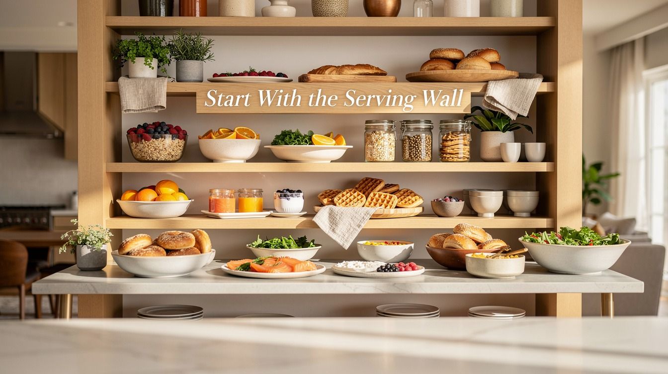 How to Create a DIY Brunch Bar Guests Can Build Themselves - 12 Ideas