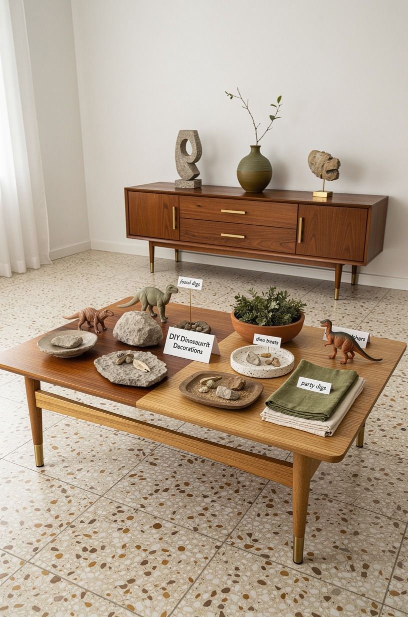 Build the Two-Wood Rule for a fossil table