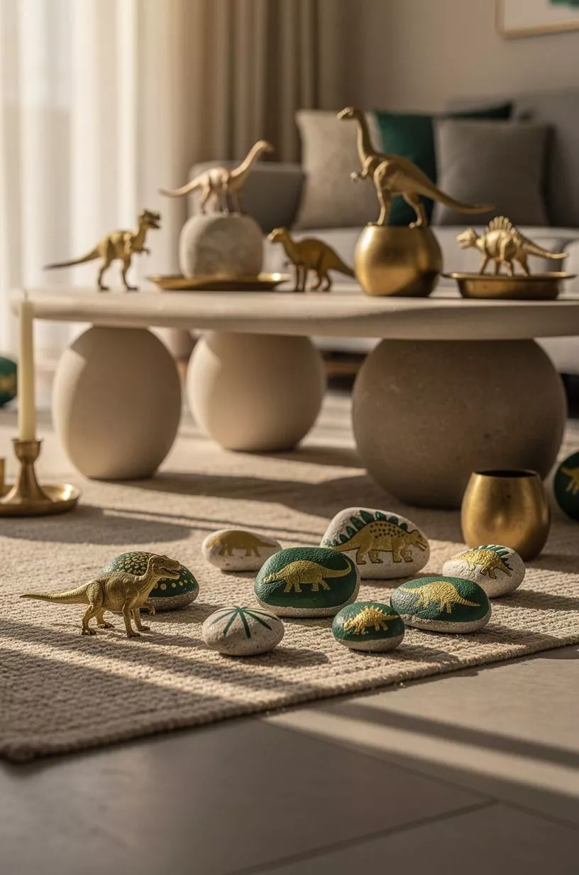 Choose painted rocks over extra party favors