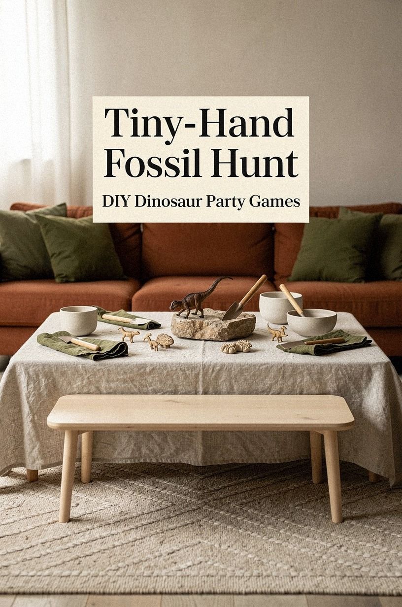 Build the Tiny-Hand Fossil Hunt