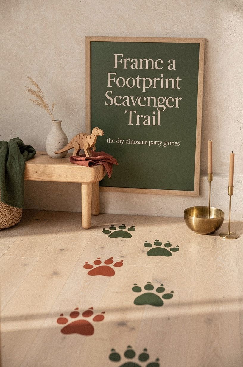 Frame a Footprint Scavenger Trail