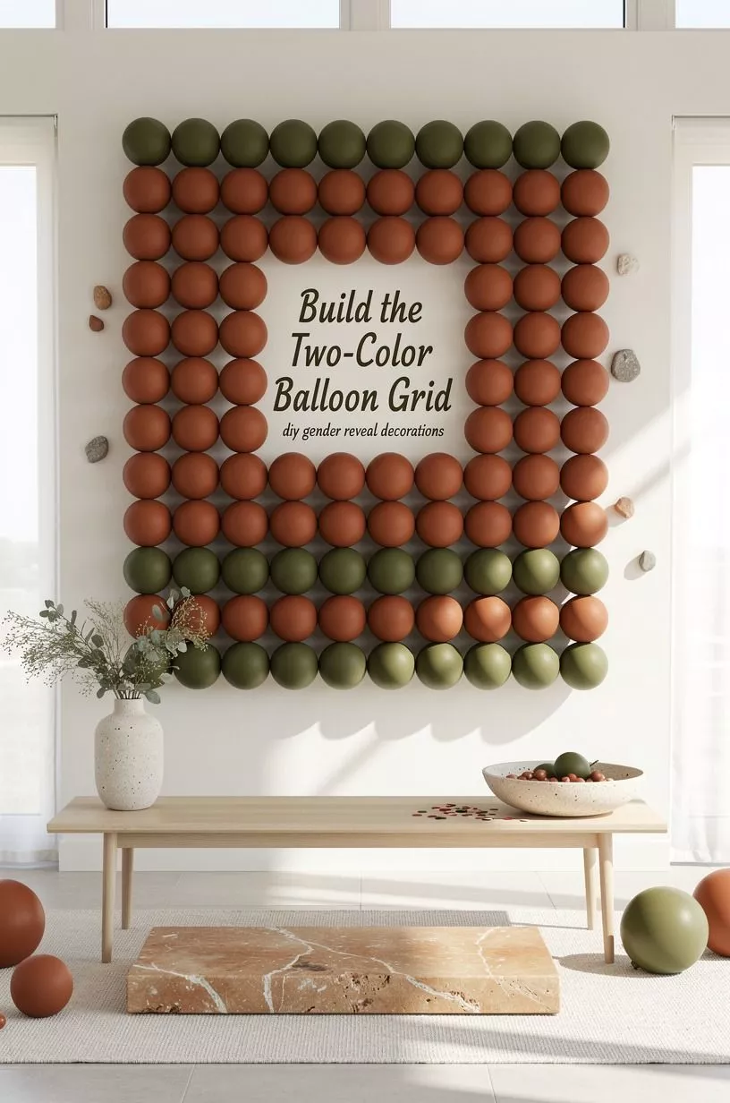 Build the Two-Color Balloon Grid
