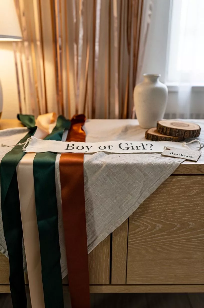 Mix Fabric Ribbons Over Plastic Streamers