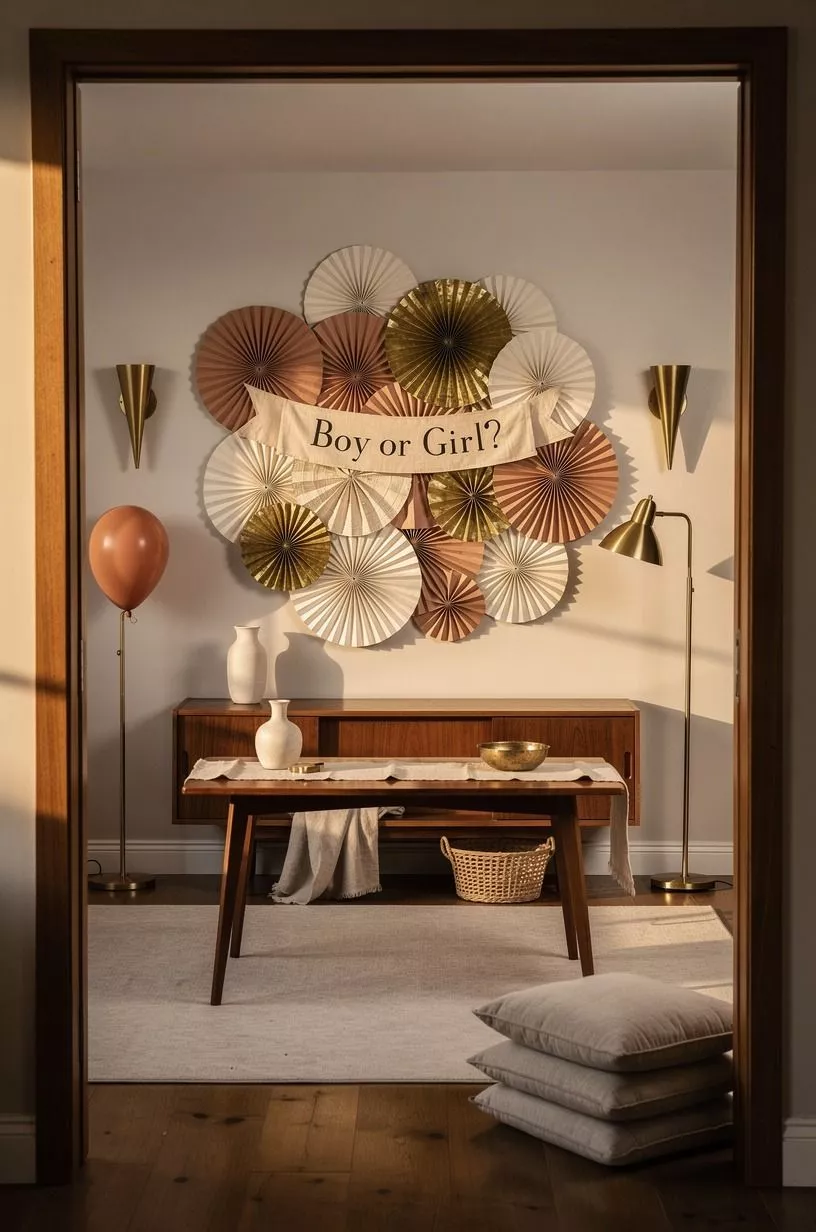 What Makes a Paper Fan Backdrop Feel Intentional?