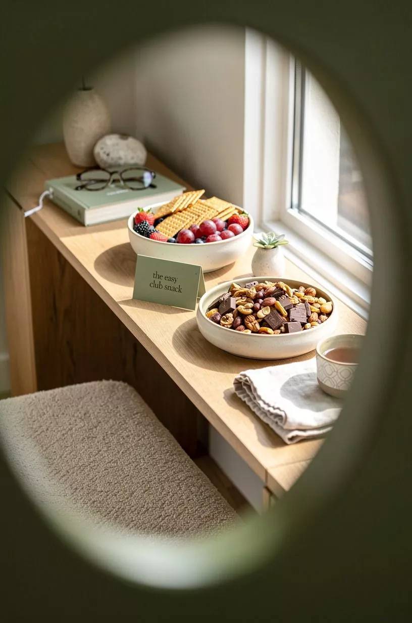 Build the Three-Bowl Landing for Book Club Food