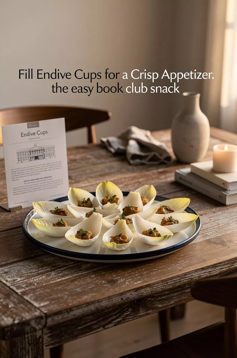 Fill Endive Cups for a Crisp Appetizer