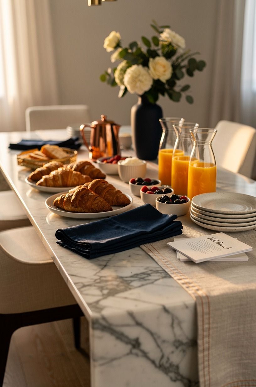 Finish Fall Brunch Layout Ideas With One Living Detail