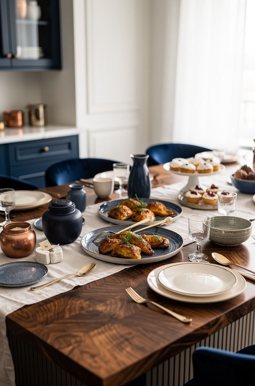 Set the Savory Center Before the Sweet Edge