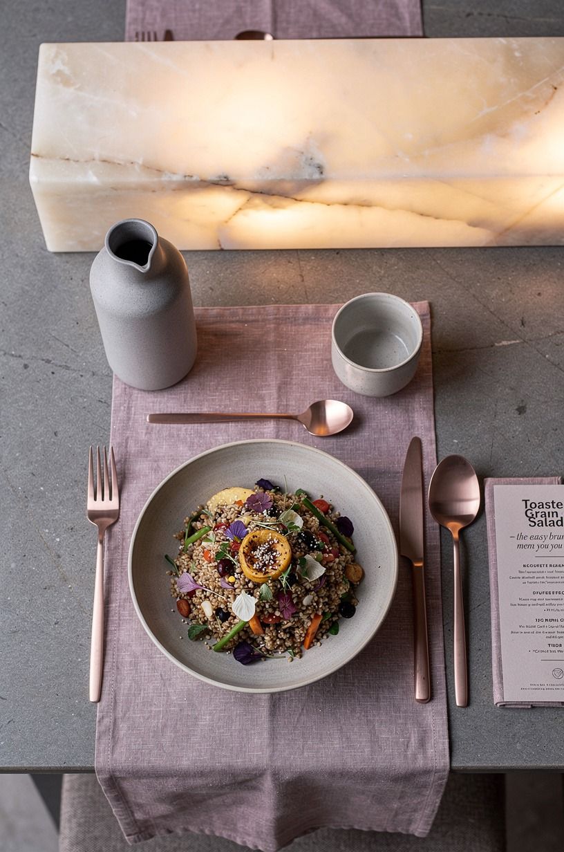 Toasted Grain Salad