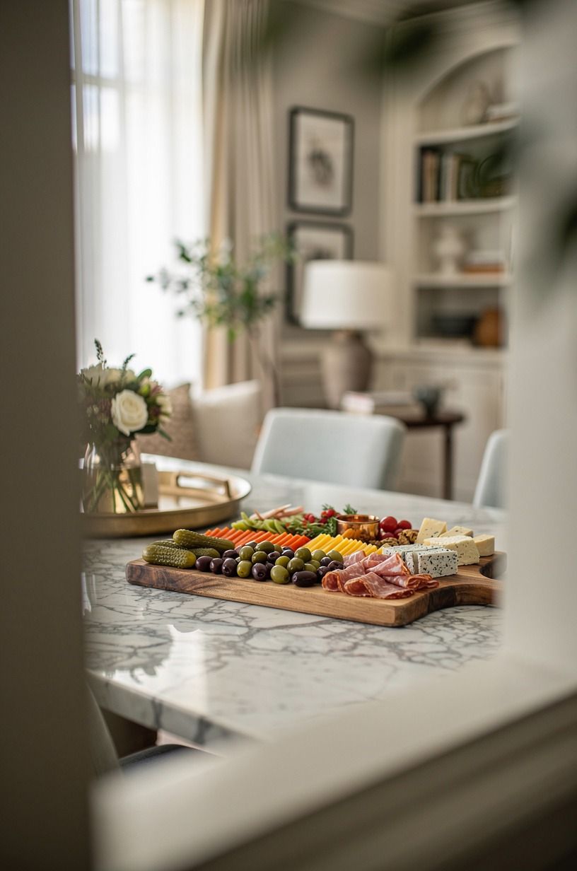 Add a Pickle-and-Olive Strip for Balance
