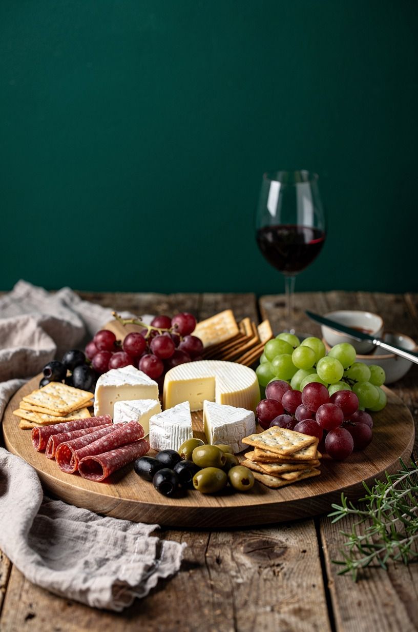 Paint the Backdrop Before You Style the Food