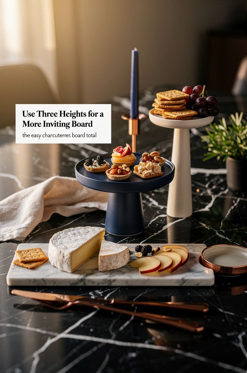 Use Three Heights for a More Inviting Board
