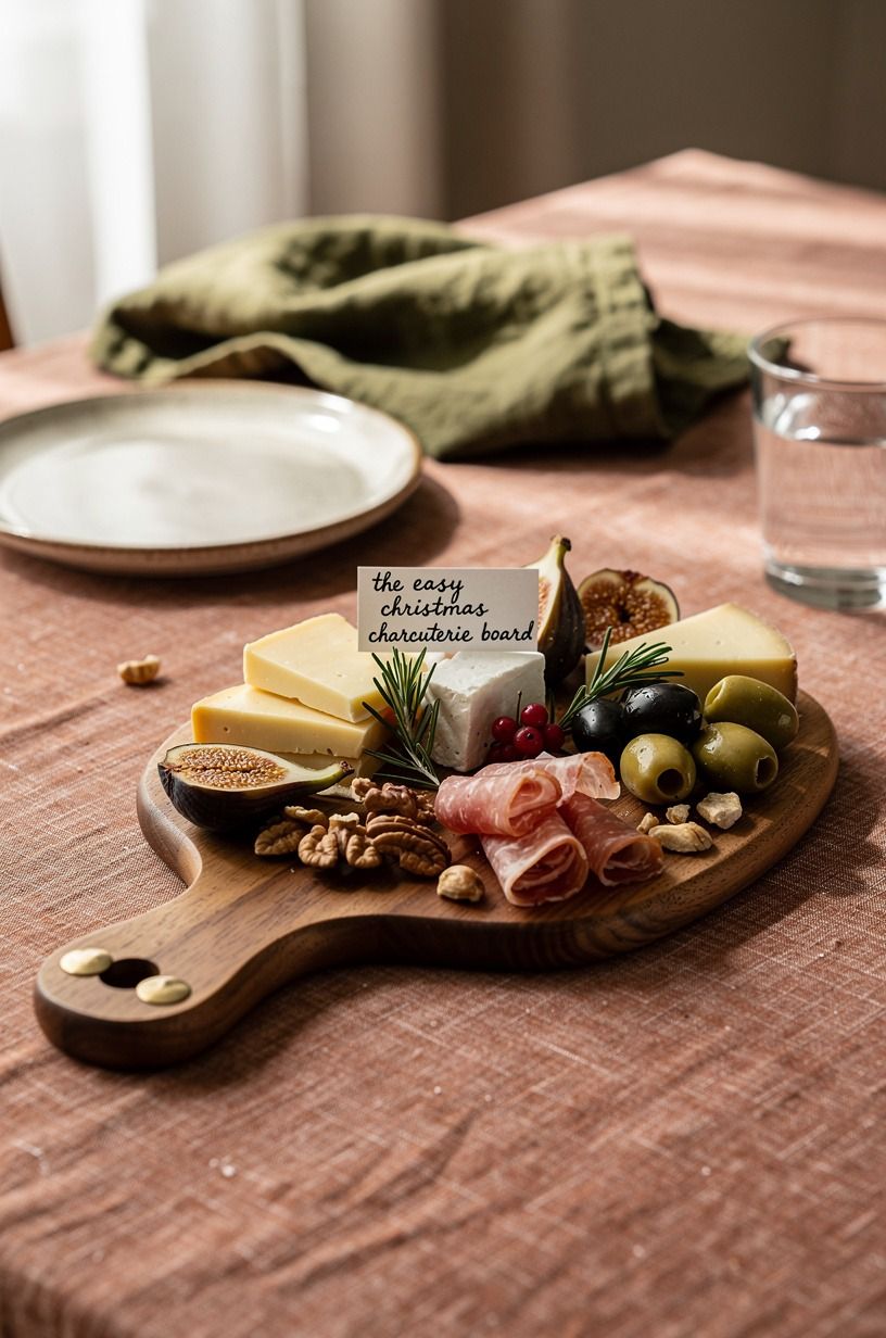 Choose the small charcuterie board Christmas footprint