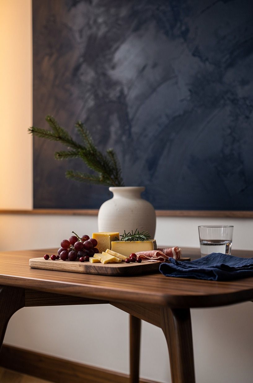 Make the final small charcuterie board Christmas edit