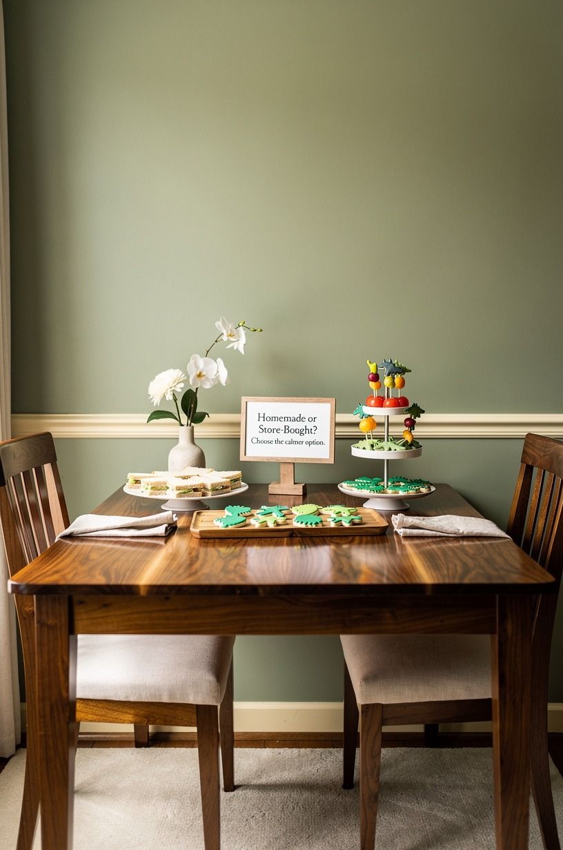Homemade or Store-Bought? Choose the calmer option