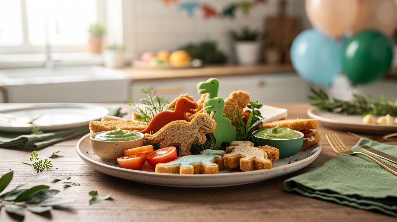I Made Easy Dinosaur Party Food Kids Will Actually Eat, No Fuss