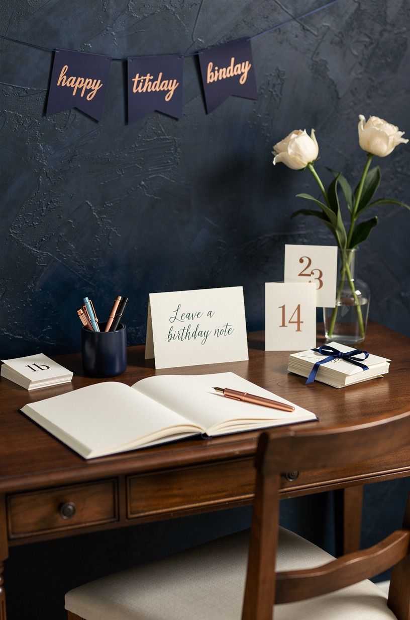 Set up a note station with one clear prompt