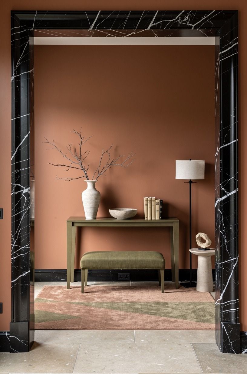 Choose Black Trim Over a Busy Halloween Border