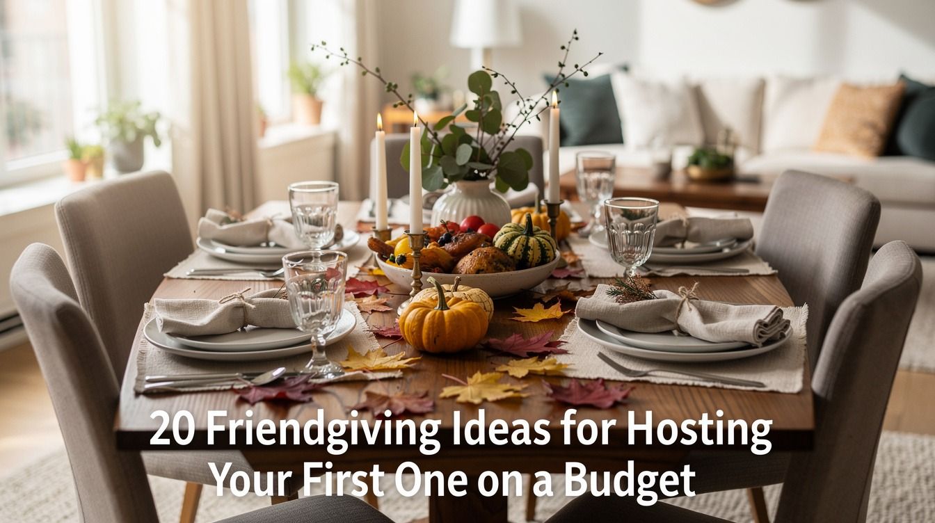 19 Friendsgiving Ideas for Hosting Your First One on a Budget Without Overspending