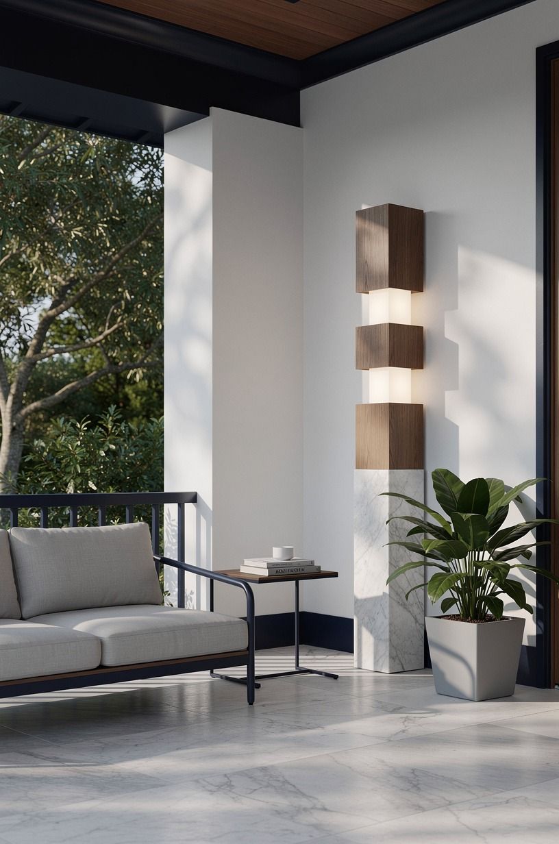 Build the Three-Height Light Stack