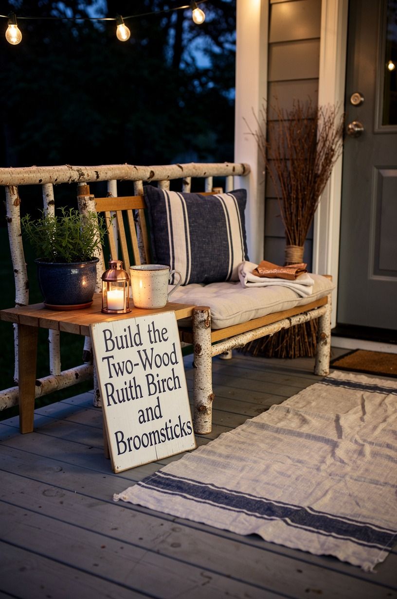 Build the Two-Wood Rule With Birch and Broomsticks