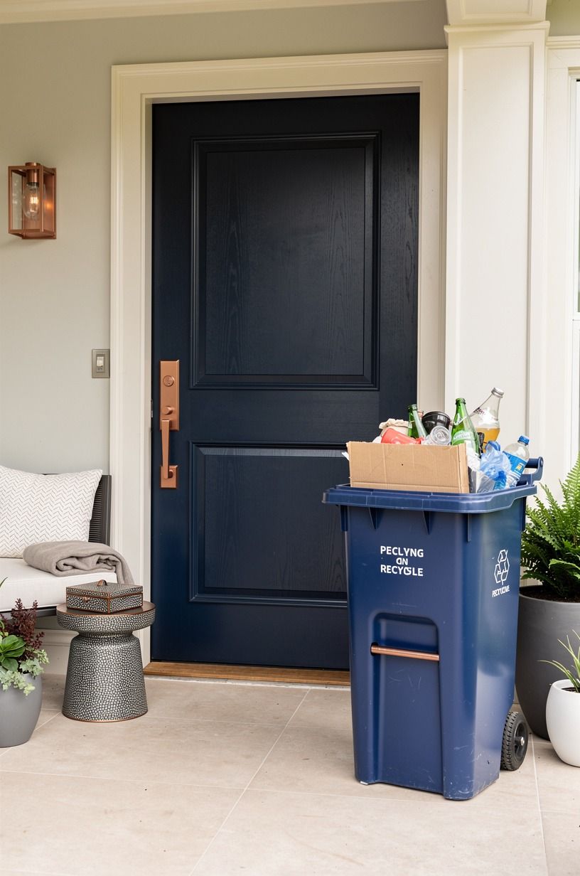 Could Your Door Handle a Full Recycling-Bin Scene?