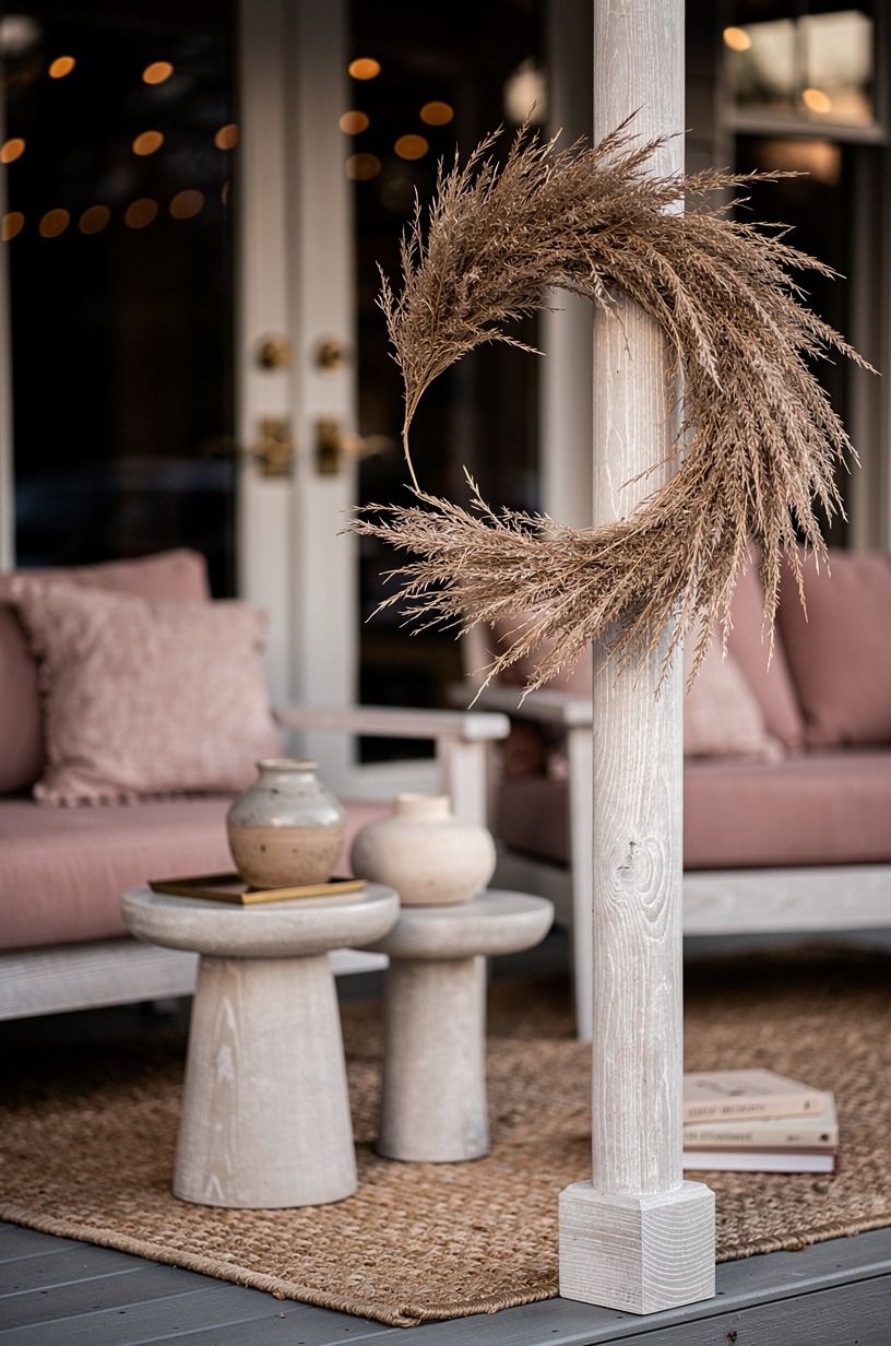 Float a Dried Grass Crescent