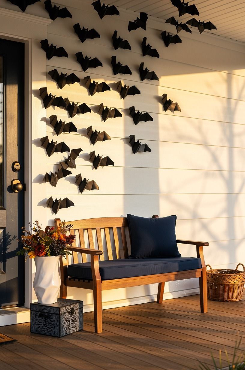 Fold the Cereal-Box Bat Swarm for Easy Halloween Decorations