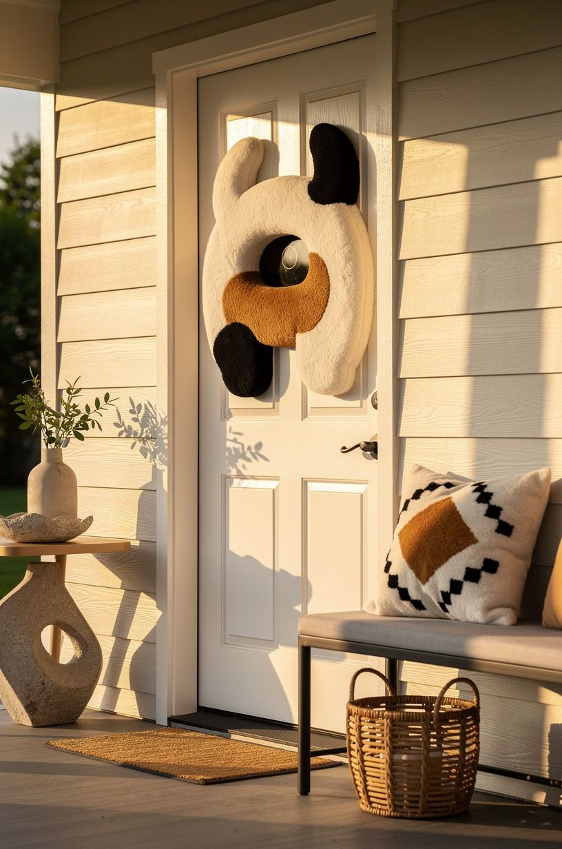 Frame the Peephole With the Friendly-Monster Fold