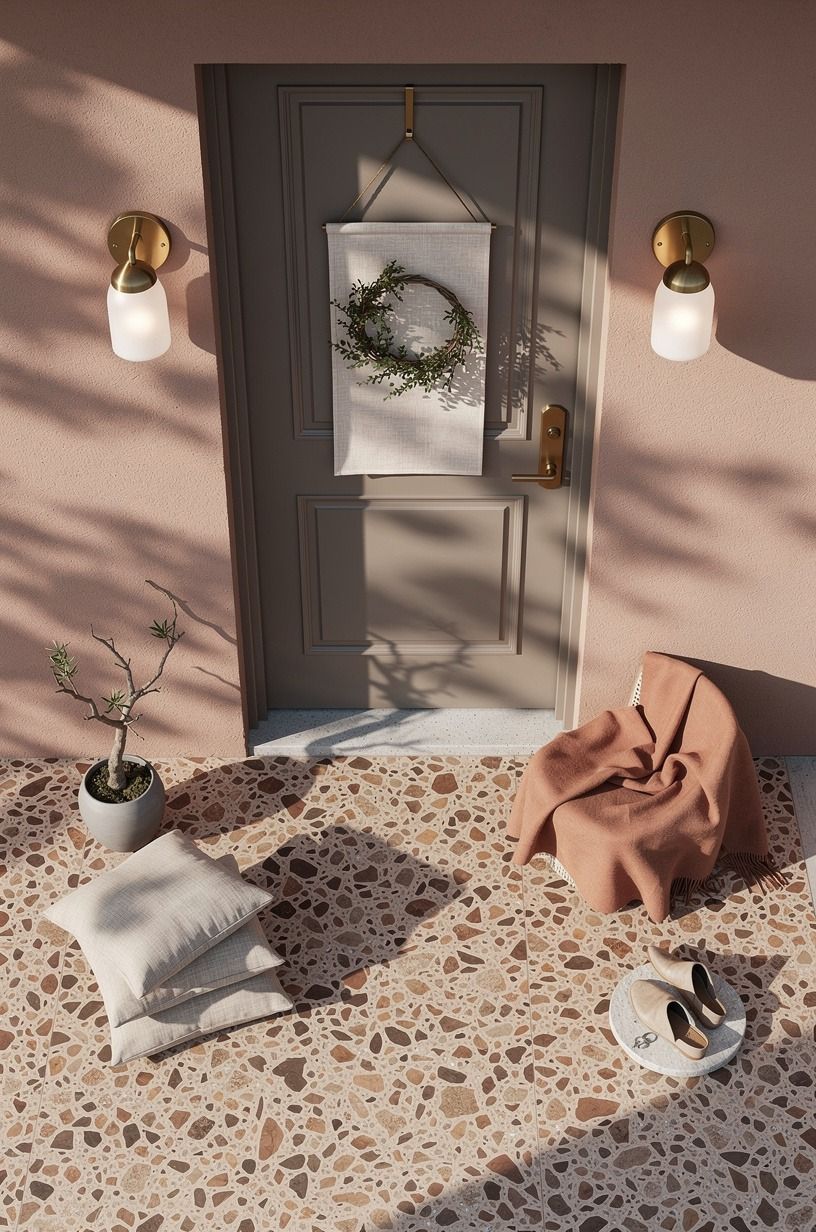 Group Side Sconces With a Door Hanger