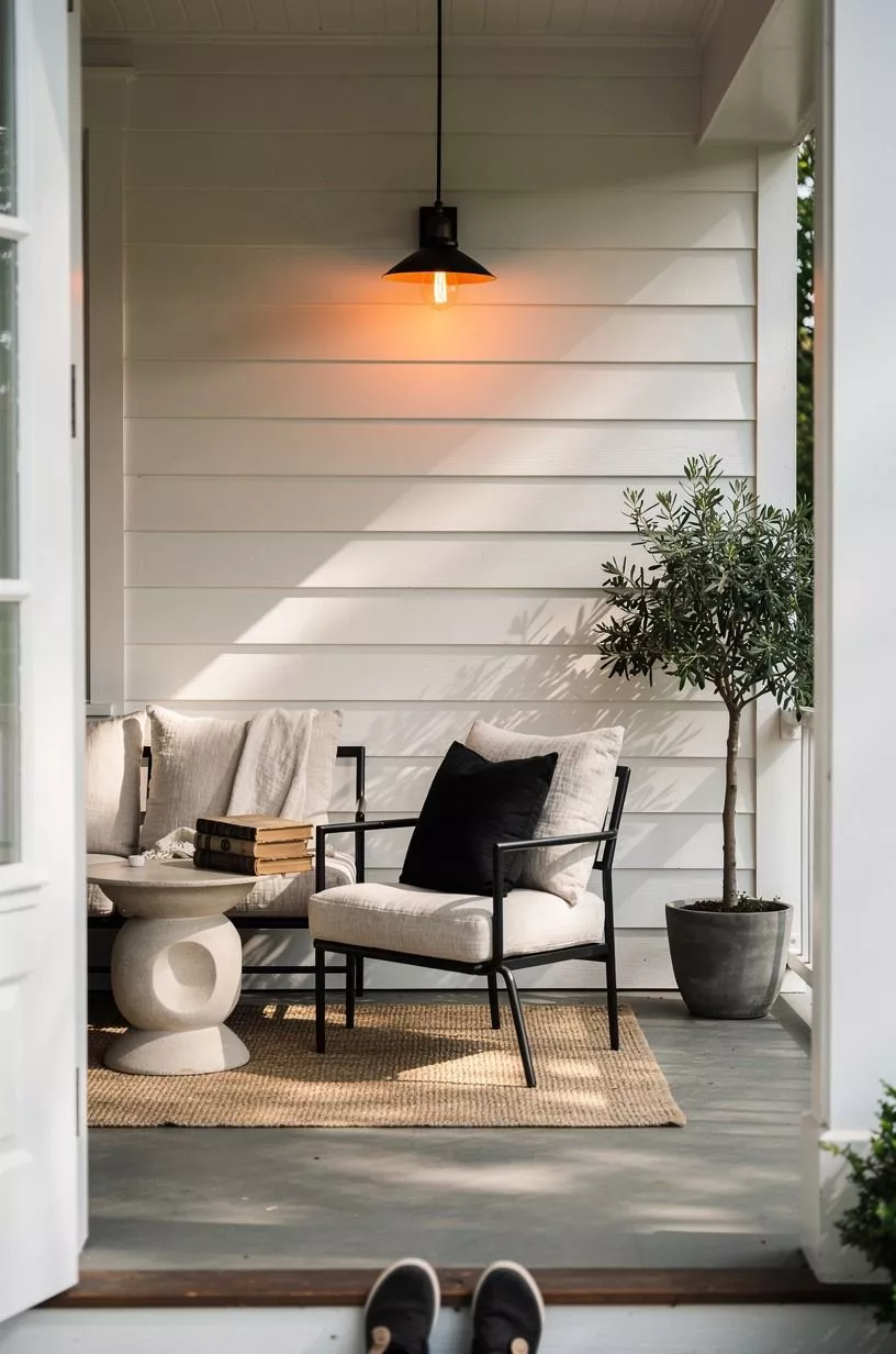 Hang a Lantern Against the Orange Bulb