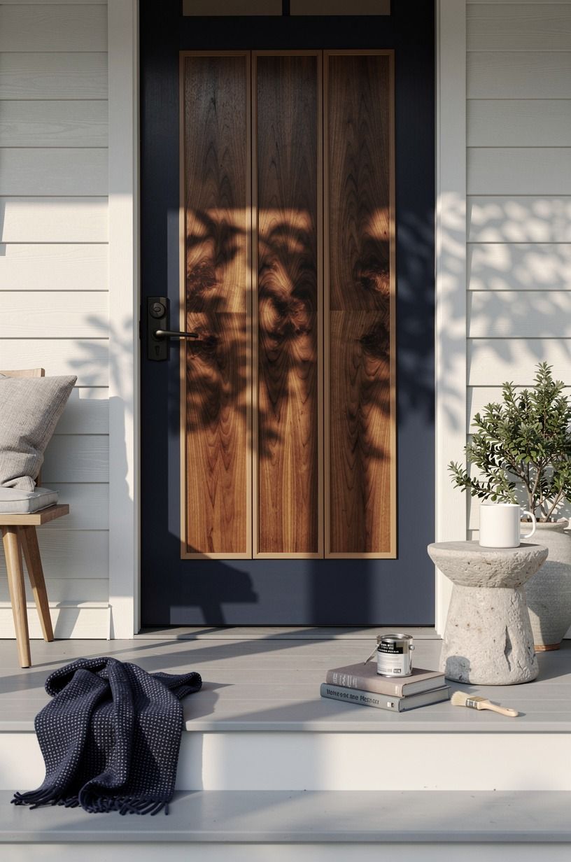 Paint the Three-Panel Door Sign, Then Seal the Edges