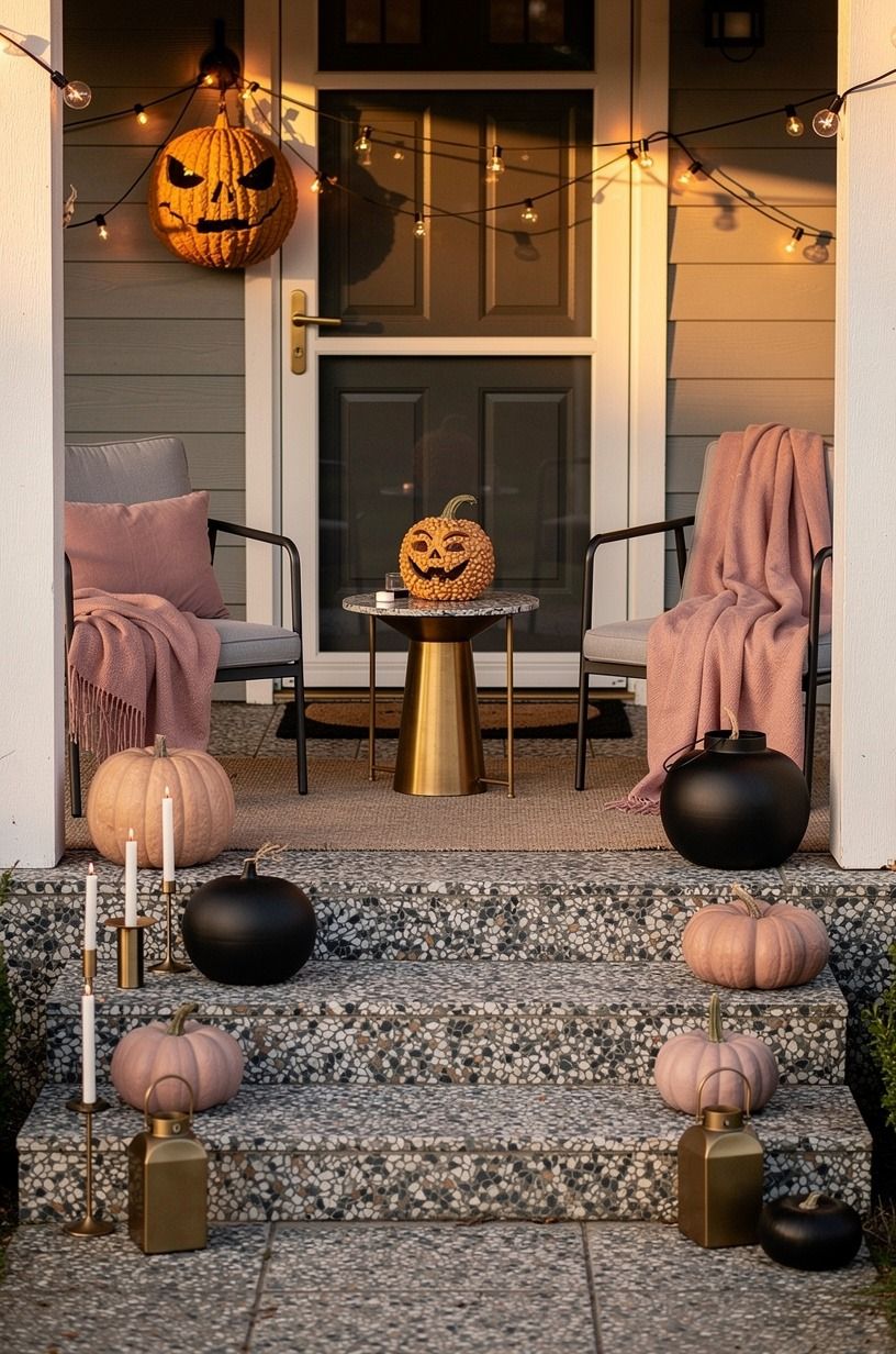 Use the Rain-Ready Paper-Mâché Accent for Halloween Decorations DIY