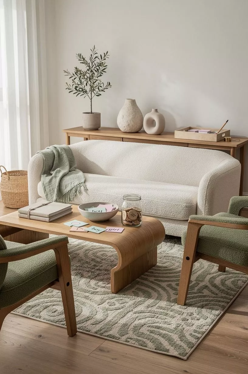 Style the Guessing Lounge With a Rug