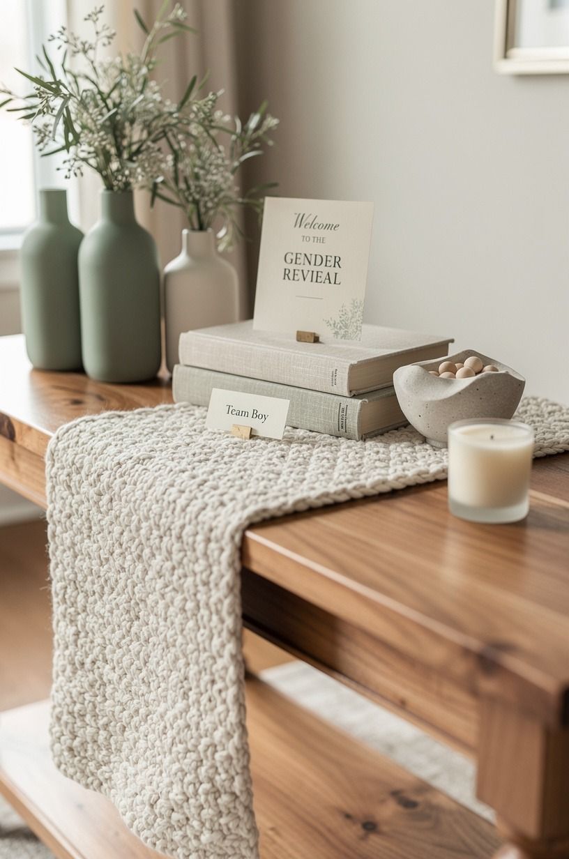 Create the Two-Texture Welcome Table