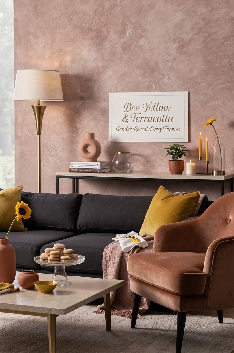 Mix Bee Yellow With Terracotta