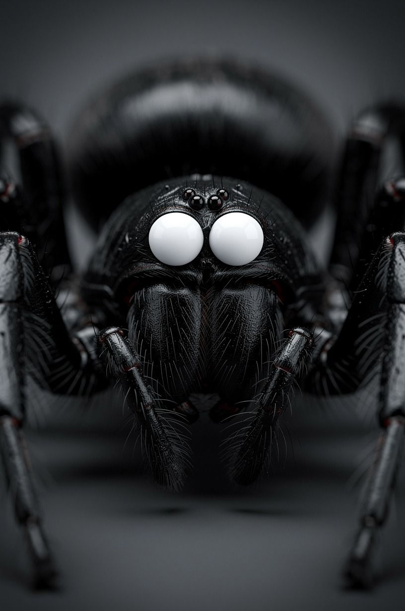 Add eyes with the White-Dot Contrast Rule