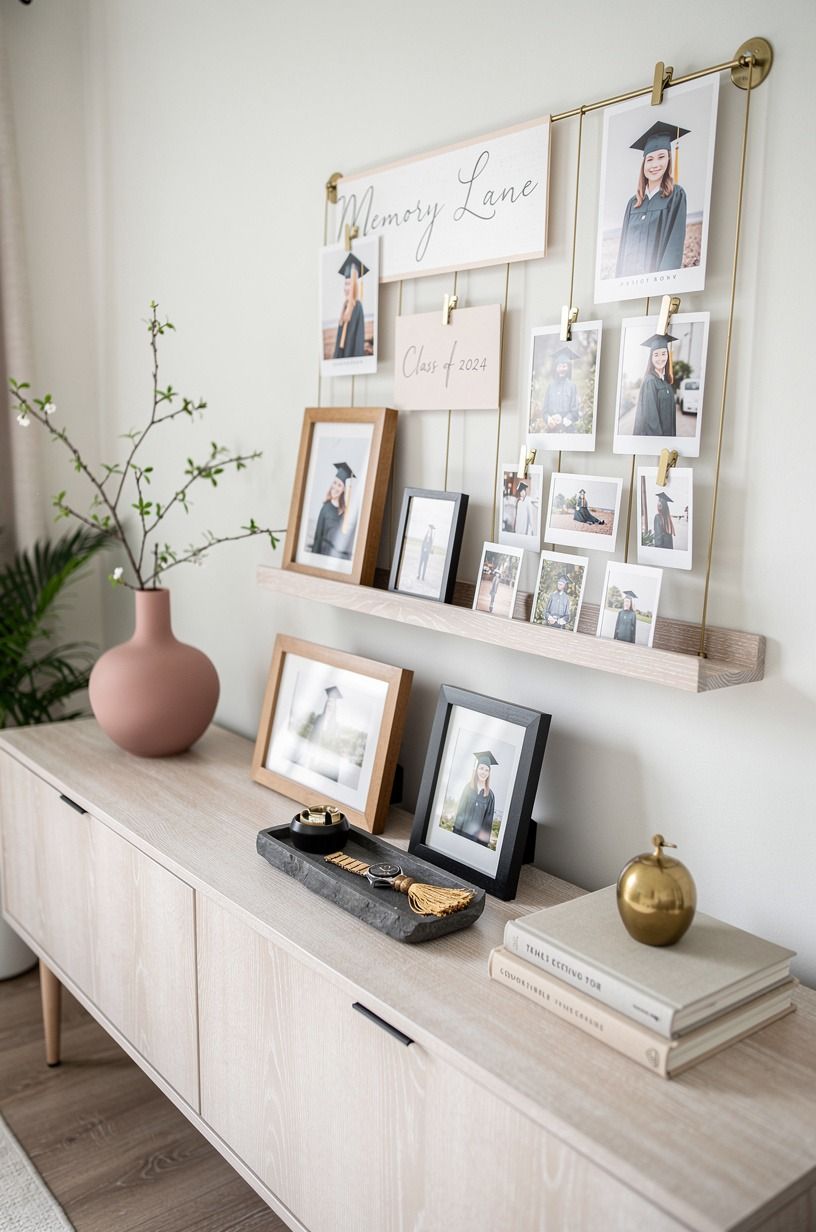 Build a Memory Lane Photo Display