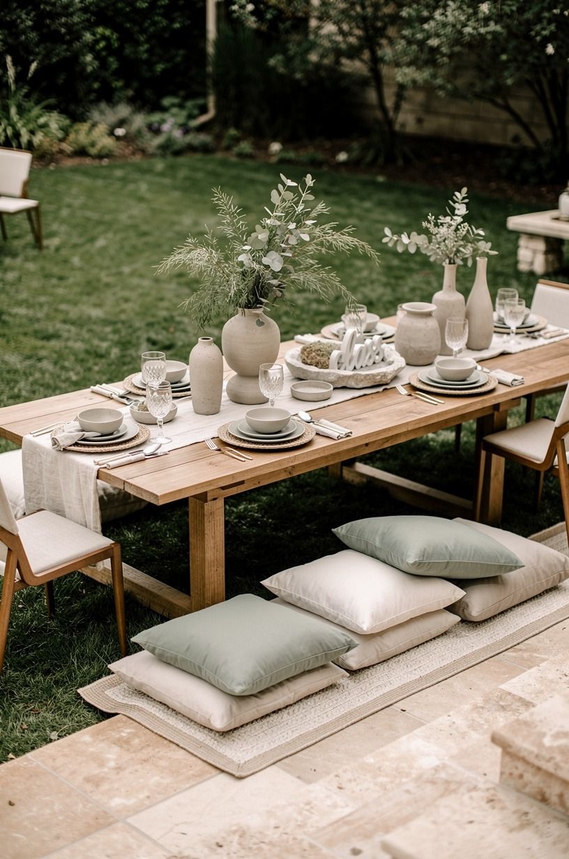 Mix a Backyard Picnic With the Long-Table Effect