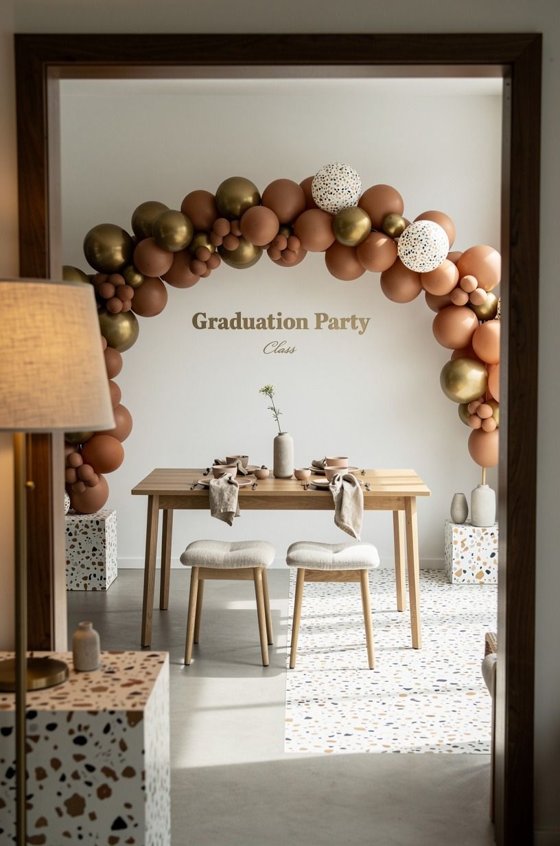 Swap a Balloon Arch for the Paper Fan Canopy