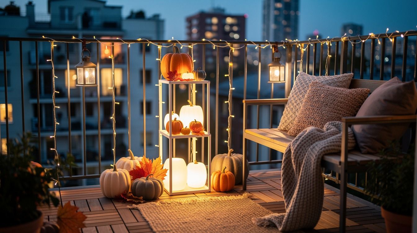 14 Halloween Balcony Ideas for Apartments With Big Impact, Nothing Drilled or Damaged