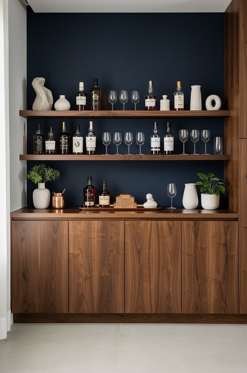 Build the Two-Wood Rule for a Warm Display