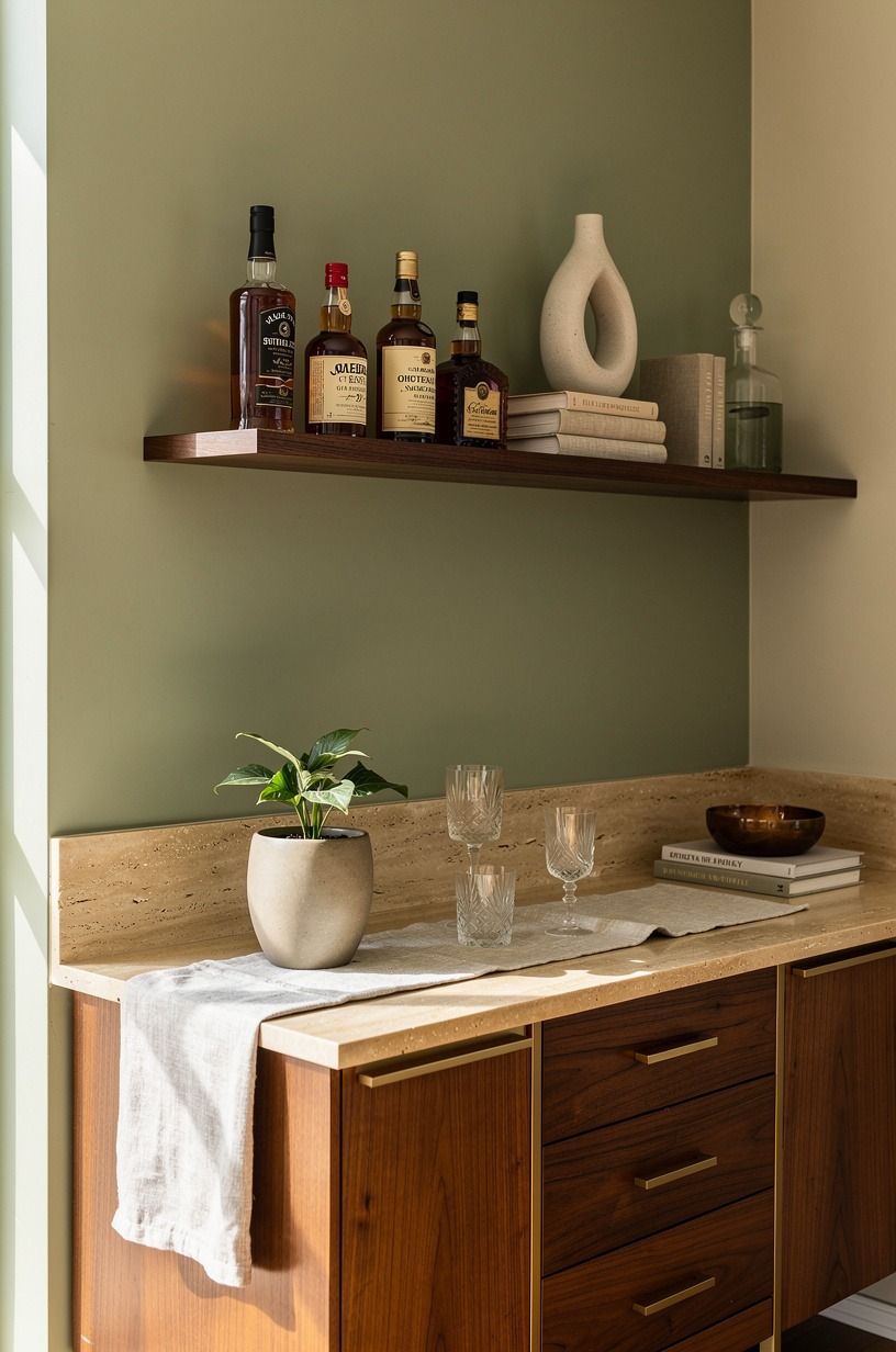 Hang a Bottle Ledge at the Right Height