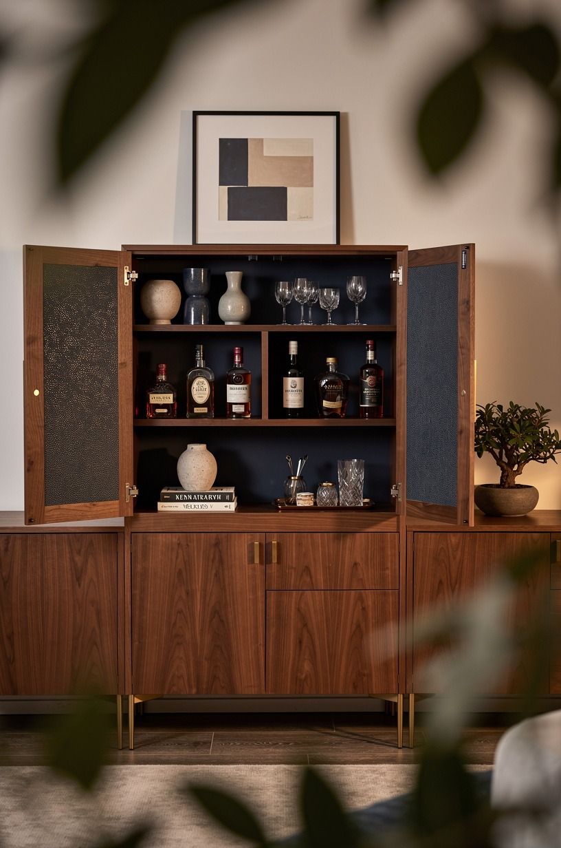 Swap Open Shelves for Hidden Storage