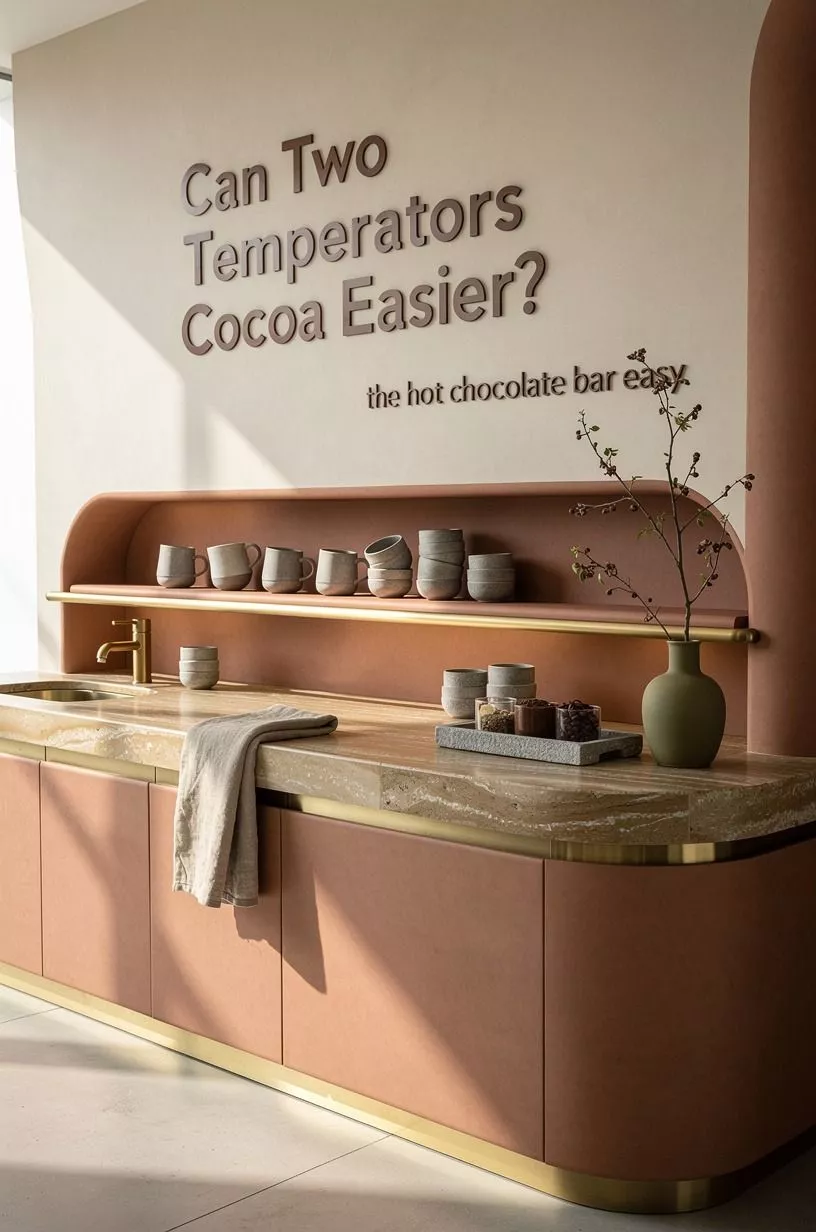 Can Two Temperatures Make Cocoa Easier?