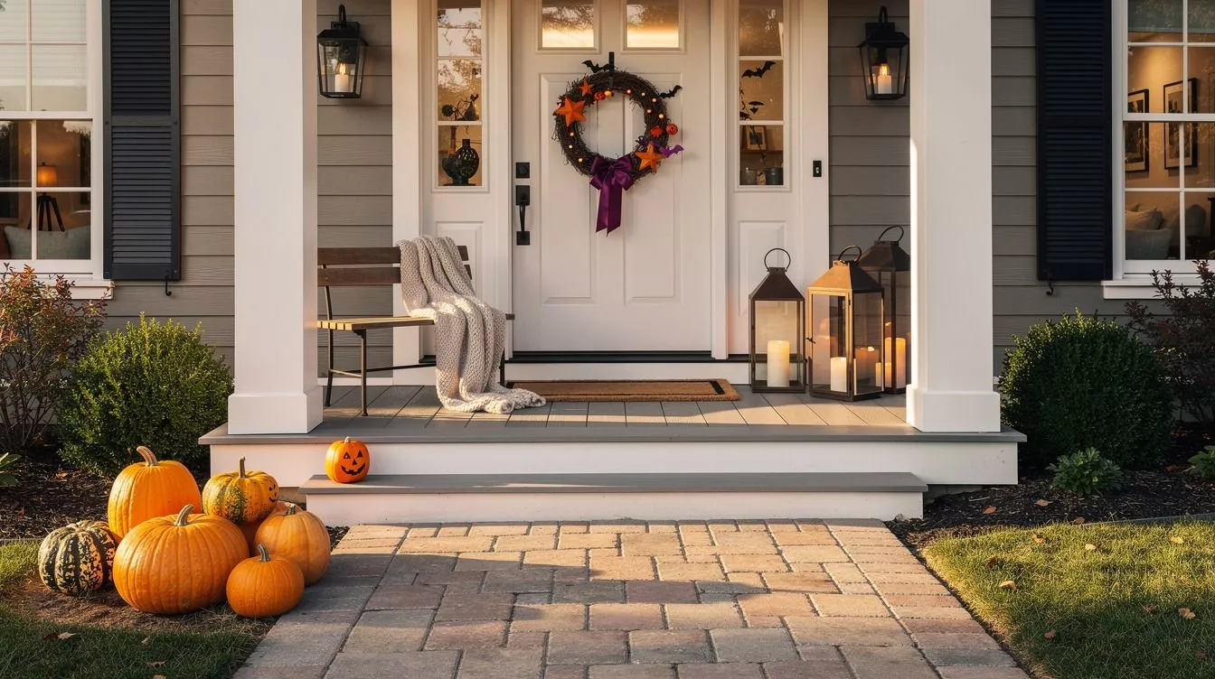I Turned My Front Door Into the Party Entrance for a Halloween Sleepover, No Stress
