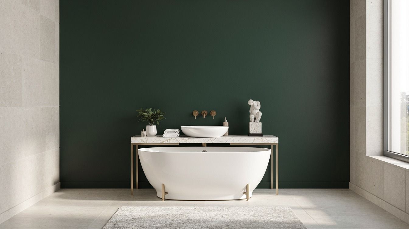 17 Hunter Green Bathroom Ideas for Timeless Depth That Feel Rich Without Renovating