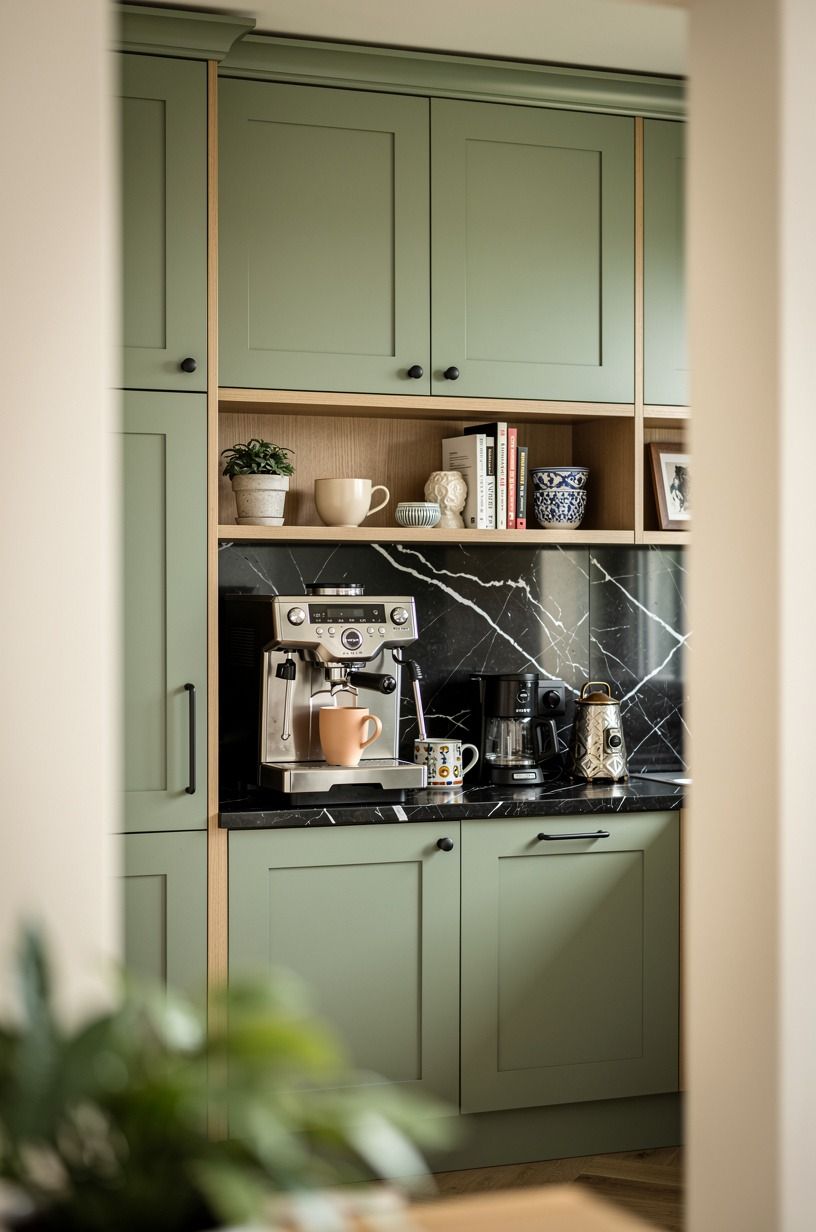 Build a Counter-to-Upper Coffee Niche