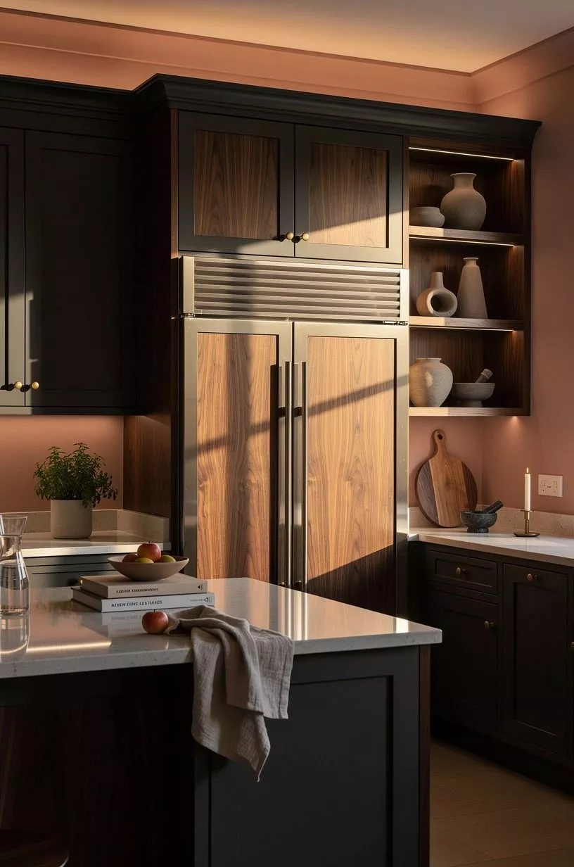 Frame the Fridge With a Soft Lighting Stack